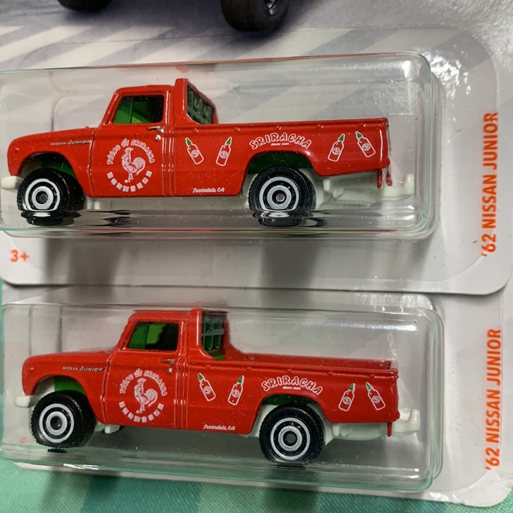 Matchbox Red '62 Nissan Junior Toy Truck